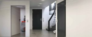 Hormann Drzwi stalowe zewnętrzne techniczne z ościeżnicą uniwersalne szare 70x200cm 4
