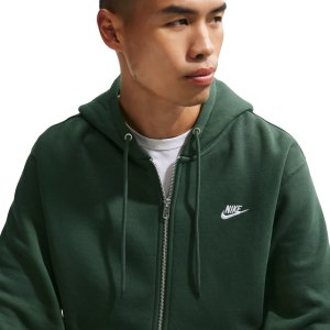 Nike Bluza męska Club BB FZ Hoodie zielona FN3861 323 L 5