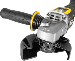 Zestaw elektronarzędzi JCB Professional Zestaw Wiertarko-wkrętarka 75 Nm Szlifierka kątowa 125 mm 2x 5Ah Ładowarka 4,5A Torba (JCB-18PKIT-4) 7