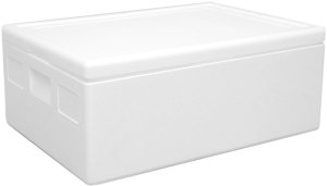ARPACK Termobox pudełko termiczne styropianowe z pokrywką atest PZH 685x485x265mm 53L Termobox pudełko termiczne styropianowe z pokrywką atest PZH 685x485x265mm 53L (TB.200.TB.PO.STYR) 2