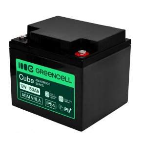 Green Cell AGM VRLA 12V 50Ah maintenance-free battery for UPS power supply, scales (197x166x170mm) (AGM12V50AH-H) 3
