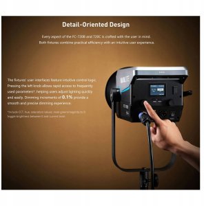 Lampa studyjna Nanlite FC-720B Bi-Color Studio Light (9742771) 3