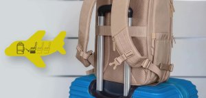 Plecak Natec Do laptopa Camel Lite beżowy 15.6" 19 L (NTO-2476) 5
