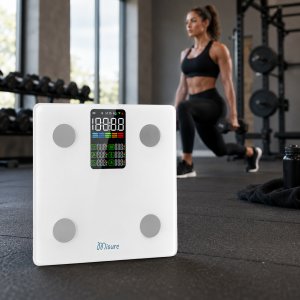 Waga łazienkowa Misure Elektroniczna MI Fit Plus biała 7