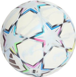 Adidas Piłka nożna UCL League 26/27 League Stage Box biało-niebiesko-różowo-zielona KE9771 4 2