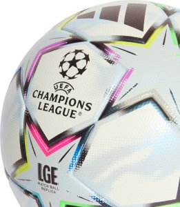 Adidas Piłka nożna UCL League 26/27 League Stage Box biało-niebiesko-różowo-zielona KE9771 4 4