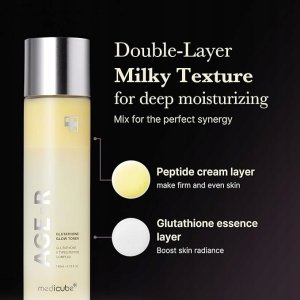 Medicube Age-R Double-Layer Milk Toner Glutathione Glow Toner 140 Ml (8800256114382) 2