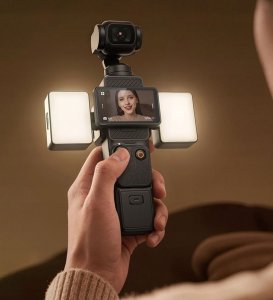 Lampa błyskowa Ulanzi LED Podwójna Magnetyczna Światło do DJI Osmo Pocket 3 / 4 / / LM06 (SB12002) 4