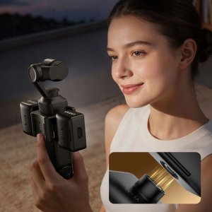 Lampa błyskowa Ulanzi LED Podwójna Magnetyczna Światło do DJI Osmo Pocket 3 / 4 / / LM06 (SB12002) 7