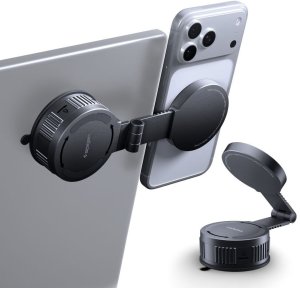 Spigen MFT35-1 Magnetic MagSafe Dashboard & Screen Car Mount Black (8800337247923-ACP11659) 6