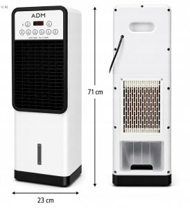 Klimator Aptel Przenośny klimator i grzejnik 2w1 Cool&Heat SR-006-7002 pilot 1800 W 4