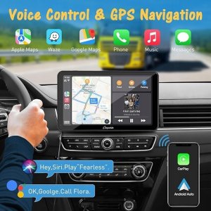 Radio samochodowe Canva Multimedialne bezprzewodowy Carplay i Android Auto monitor 2