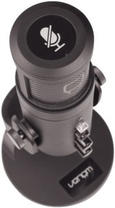 Mikrofon Venom Streaming LED czarny (VS2868) 3