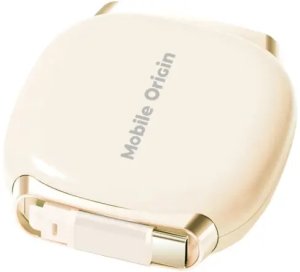 Kabel USB Mobile Origin 100W Retractable Cable Box USB-C to USB-C CB7 Beige (MO-CB7-BG) 2