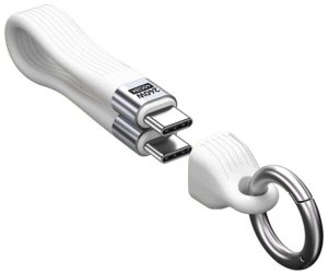 Kabel USB Mobile Origin 240W 40Gbps 8K USB-C Keychain Cable CB17 White (MO-UK-CB17-WHT) 2