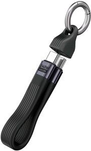Kabel USB Mobile Origin 240W 40Gbps 8K USB-C Keychain Cable CB17 Black (MO-UK-CB17-BLK) 2