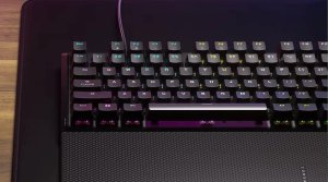 Klawiatura Corsair Gamingowa K70 Core MLX Red przewodowa mechaniczna podświetlana czarna (CH-910981E-NA) 3