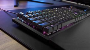 Klawiatura Corsair Gamingowa K70 Core MLX Red przewodowa mechaniczna podświetlana czarna (CH-910981E-NA) 4