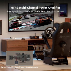 Fosi Audio HT4S - Wzmacniacz 5.0/4.1 z DAC i Bluetooth (6976136960478) 4