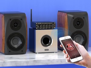 Fosi Audio BT30D - Wzmacniacz audio 2.1 z Bluetooth 3