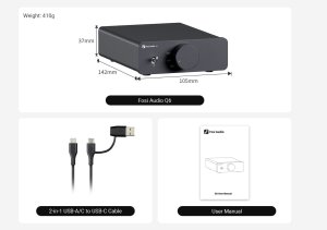 Fosi Audio Przetwornik DAC - Q6 DAC (6976136960645) 3
