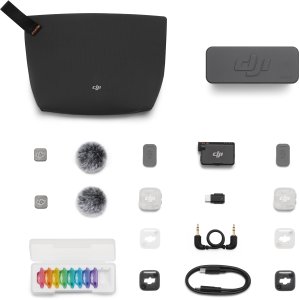 Mikrofon DJI System mikrofonów bezprzewodowych Mic Mini 2S 2TX, 1RX i etui ładujące (CP.RN.00000538.01) 2