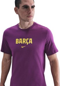 Nike Koszulka męska FC Barcelona Wordmark Tee fioletowa HQ8406 595 M 3
