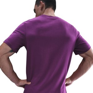 Nike Koszulka męska FC Barcelona Wordmark Tee fioletowa HQ8406 595 M 4