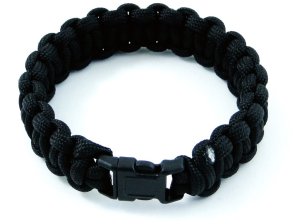 Helikon-Tex Bransoletka Survival bracelet - Paracord - Black (AC-SBR-NL-01) 2