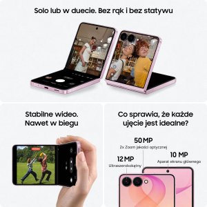 Smartfon Samsung Z Flip 8 5G 12/256GB Kremowy  (88060993491720) 6