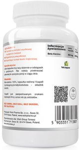 PURASANA (suplementy diety) WISH_BetaAlanine 800mg kapsułki suplement diety (5903351713801) 2