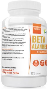 PURASANA (suplementy diety) WISH_BetaAlanine 800mg kapsułki suplement diety (5903351713801) 3