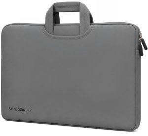 Torba Wozinsky Na laptop WNT-17G 17.3" z chowaną rączką neoprenowa - szara (5907769388538) 2