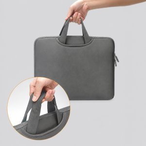 Torba Wozinsky Na laptop WNT-13G 13-14" z chowaną rączką neoprenowa - szara (5907769388491) 4