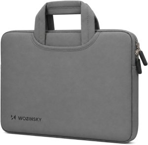 Torba Wozinsky Na laptop WNT-11G 10-11" z chowaną rączką neoprenowa - szara (5907769388477) 2