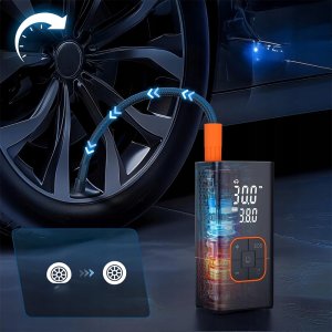 Kompresor samochodowy Aptel Pompka elektryczna sprężarka 6