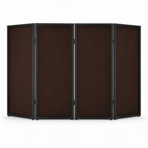 Hardman Lycra osłona materiałowa trudnopalna do parawanu HPD5B i HPD5W - 4 panele brązowe one size 4