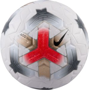 Nike Piłka nożna Control biało-czarno-czerwona IQ0618 100 5 2