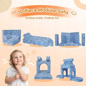 COGIO Sofa składana modułowa kanapa dla dzieci 2