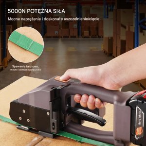 Staples Wiązarka elektryczna do taśm PP/PET 1019mm automatyczna do pakowania 5