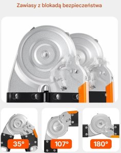 Profi Tools Drabina wielofunkcyjna 7w1 teleskopowa 5-stopniowa 5,8m do domu 5