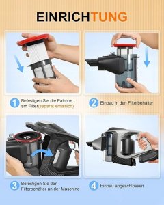 Bosch Filtr kompatybilny z odkurzaczami Unlimited Gen2 Series 8 zamiennik 3