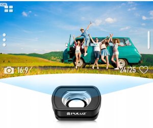Obiektyw Puluz Obiektyw szerokokątny 112 WIDE ANGLE Magnetyczny do / DJI Osmo Pocket 3 4 / PU1108B 4