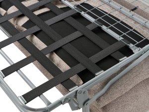 Beliani Sofa rozkładana dla 2 osób ISHOJ Jasnobrązowy (561345 Bel) 11