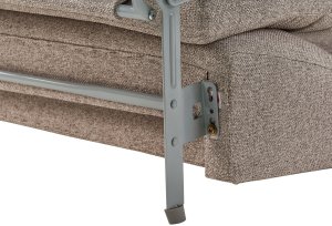 Beliani Sofa rozkładana dla 2 osób ISHOJ Jasnobrązowy (561345 Bel) 13