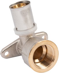 IDMAR Kolano z uchwytem PEX 16 x 1/2" gwint wewnętrzny - system zaprasowywany 2
