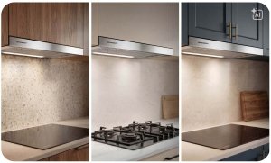 Berdsen Okap teleskopowy kuchenny podszafkowy 50 cm BT-242 inox 3