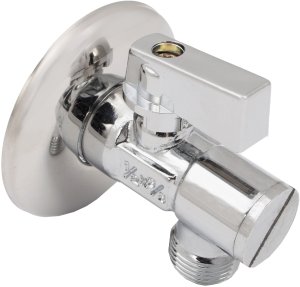 IDMAR Zawór kulowy kątowy z filtrem 1/2"X3/8" VITO - Komplet 2SZT - bilster 5