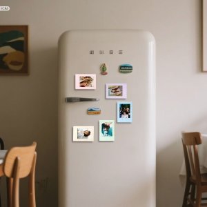 Ramka LoveInstant 5x Ramka magnetyczna do zdjęć Instax Mini 99 12 13 40 41 na lodówkę / Pastelowe Kolory (SB12022) 5