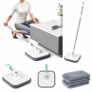 Mop R2 Płaski z wiadrem dwukomorowym (5908222258597) 5